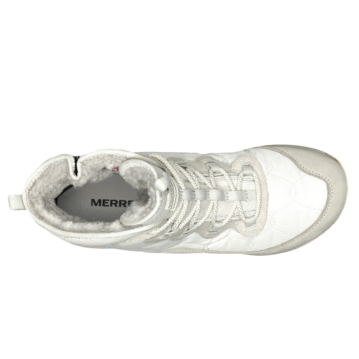 Merrell Women's Antora 3 Thermo Mid Zip Waterproof in Chalk
