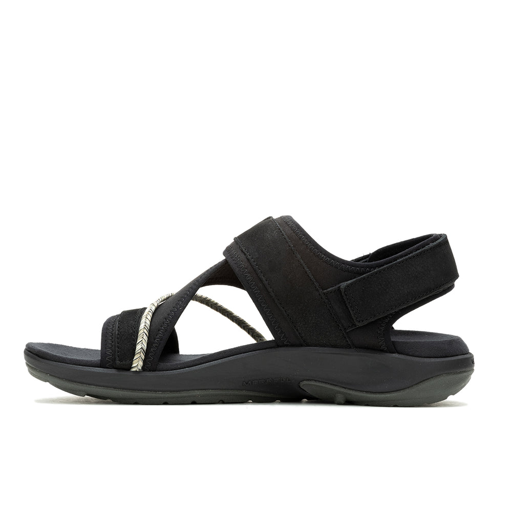 Merrell Women's Terran 4 Backstrap Sandal in Black
