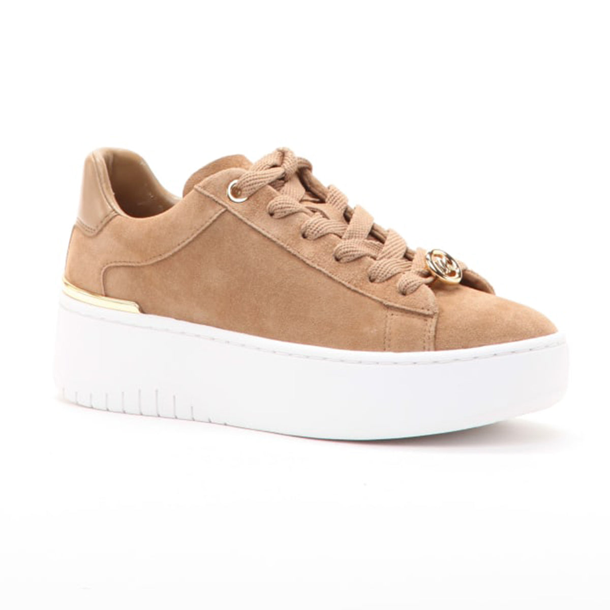 Michael Kors Dottie Lace Platform Sneaker in Husk