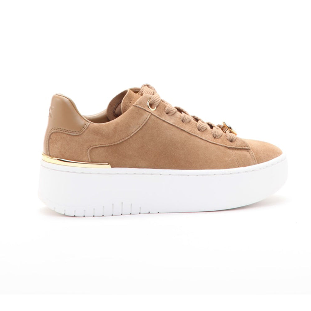 Michael Kors Dottie Lace Platform Sneaker in Husk