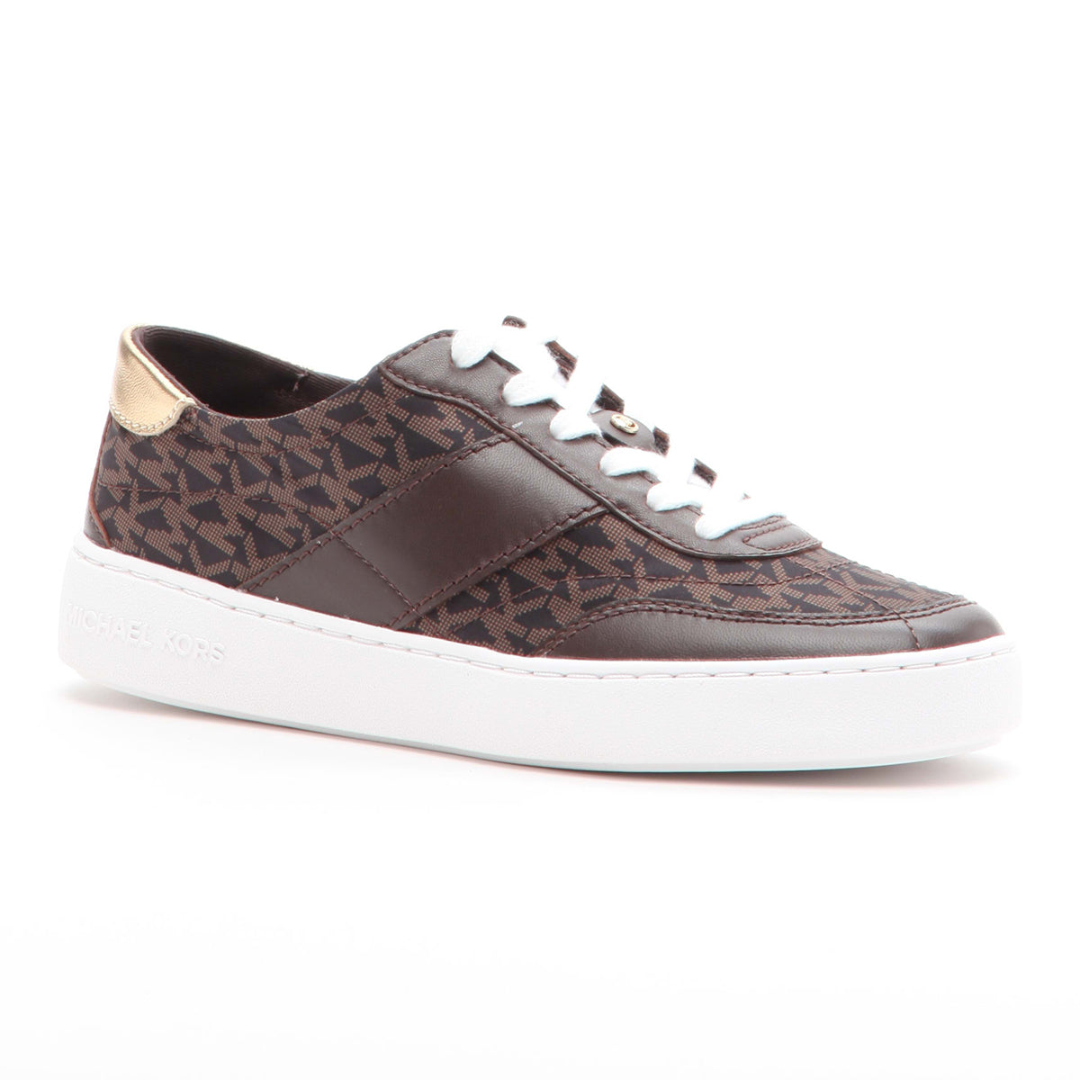 Michael Kors Kaycee Signature Lace Sneaker in Brown