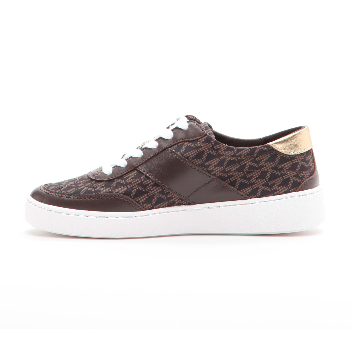 Michael Kors Kaycee Signature Lace Sneaker in Brown