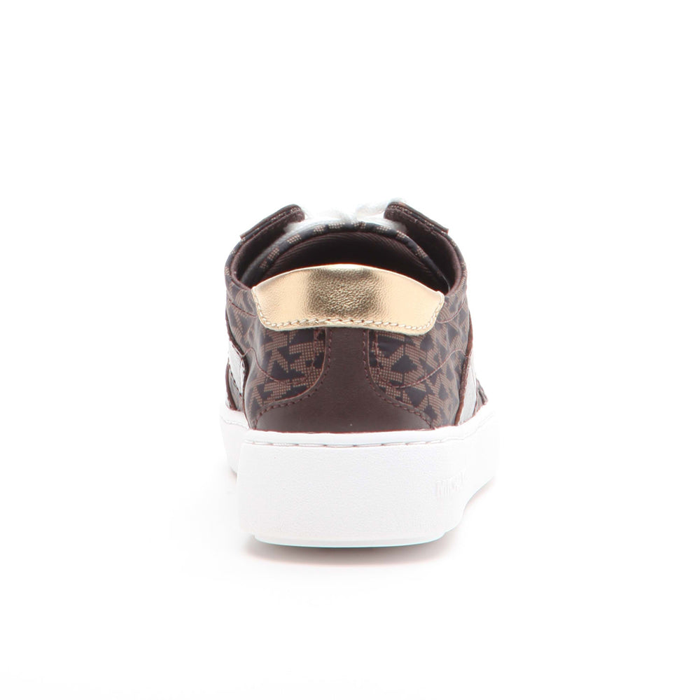 Michael Kors Kaycee Signature Lace Sneaker in Brown