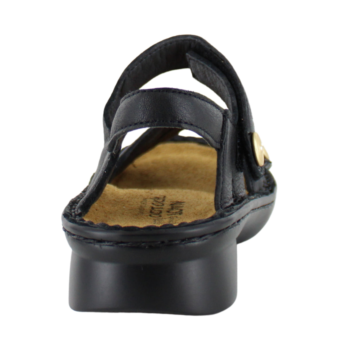 Naot Cadence 3-Strap Sandal in Black