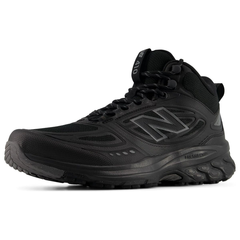 New Balance Men's 410 Mid Wide Trail Running Shoes – Black