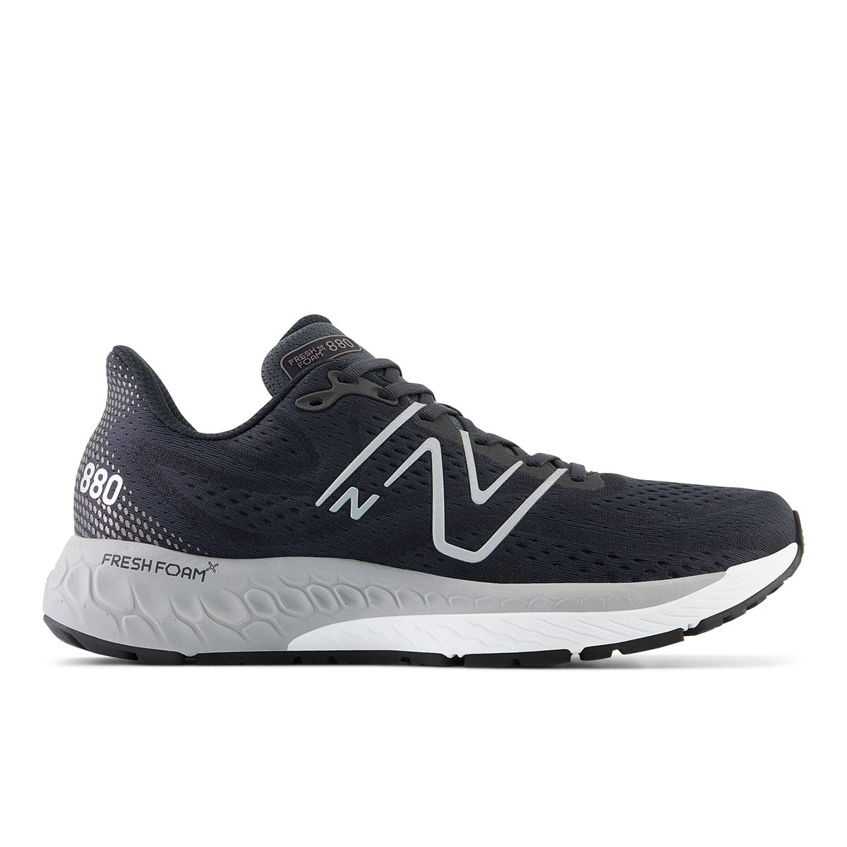 New Balance Men's Fresh Foam X 880K13 in Black Metallic/White