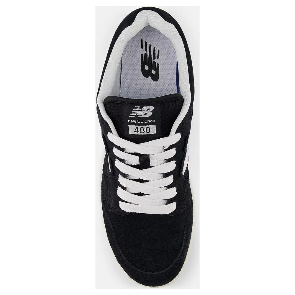 New Balance Men's 480P Retro Sneaker – Black | Wide Width
