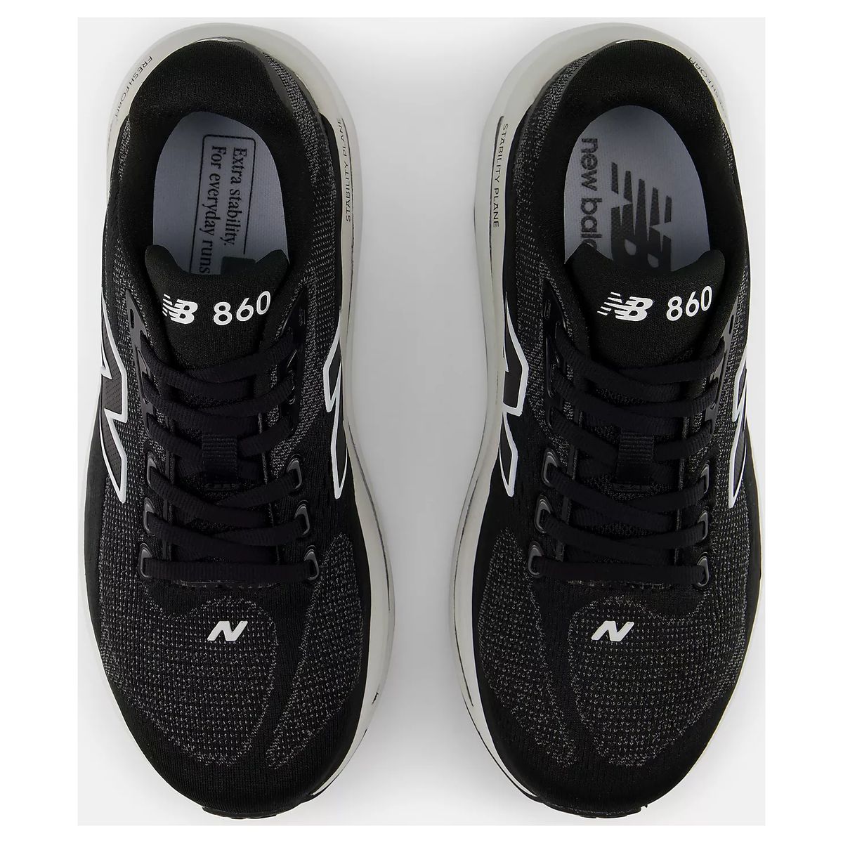 New Balance Women's Fresh Foam X 860v15 in Black White