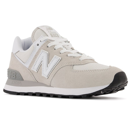 New Balance Women's 574 Core in Nimbus Cloud, Breathable textile & suede, comfortable every day wear. Style #W574EVW