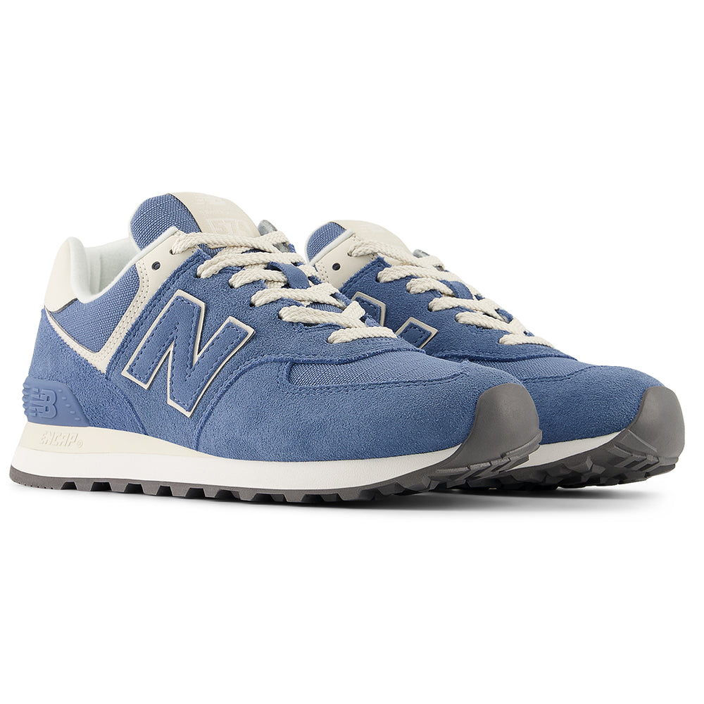 New Balance Women's 574 Core in Blue with Sea Salt