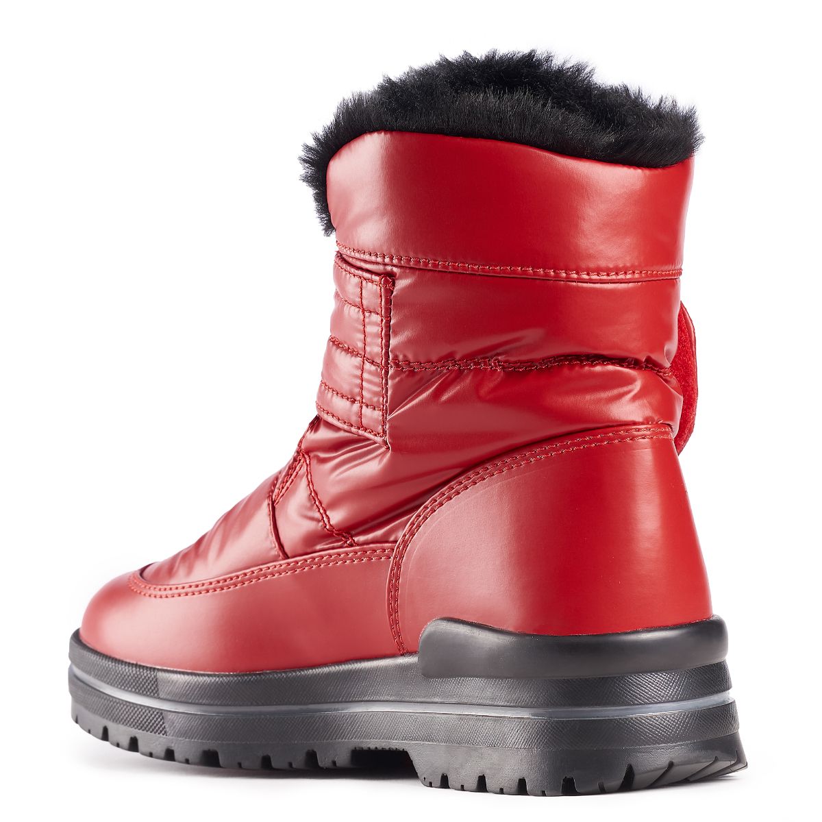 Olang Luna Women's Velcro Boots in Rosso