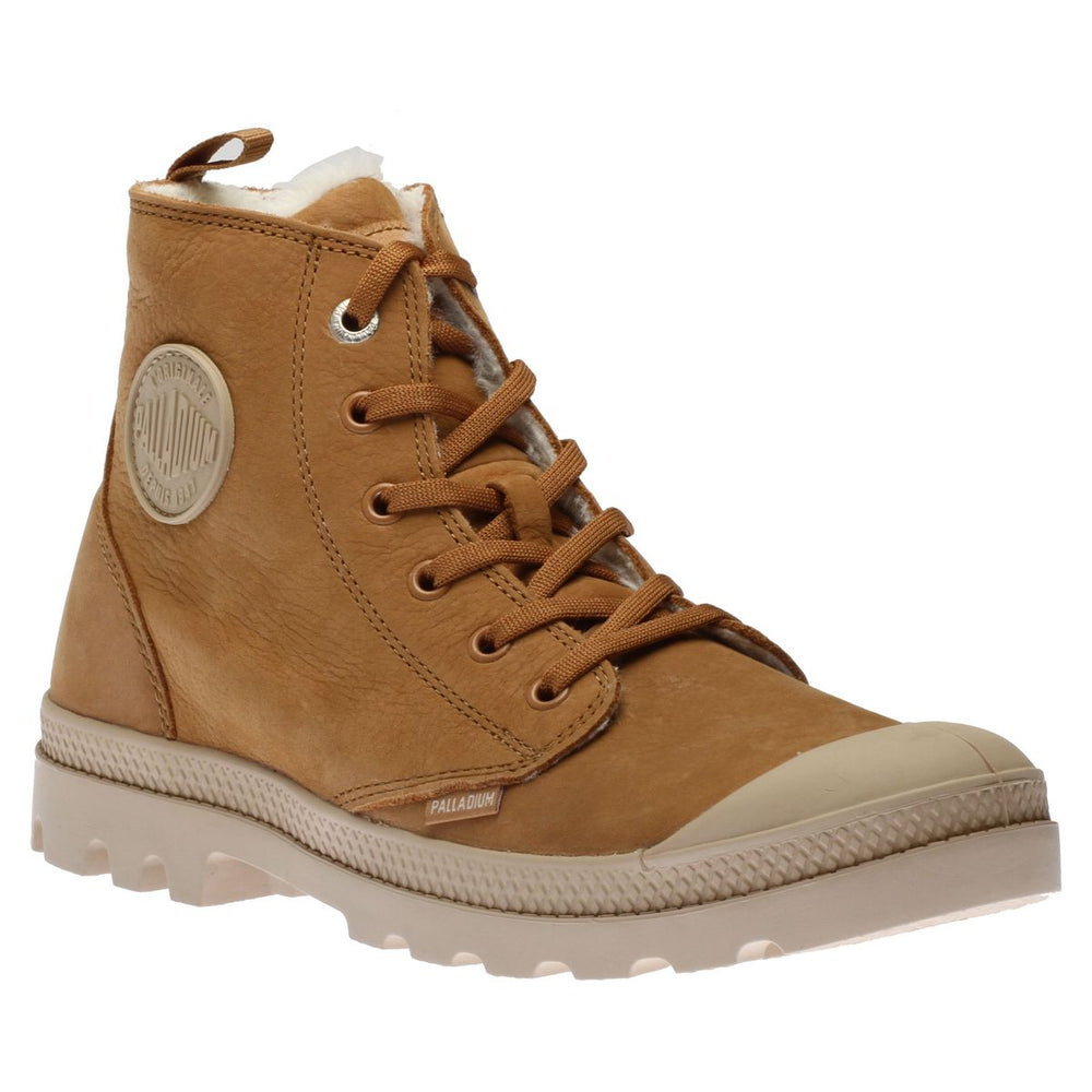 Palladium Pampa HI ZIP WL Women's Boot in Brown