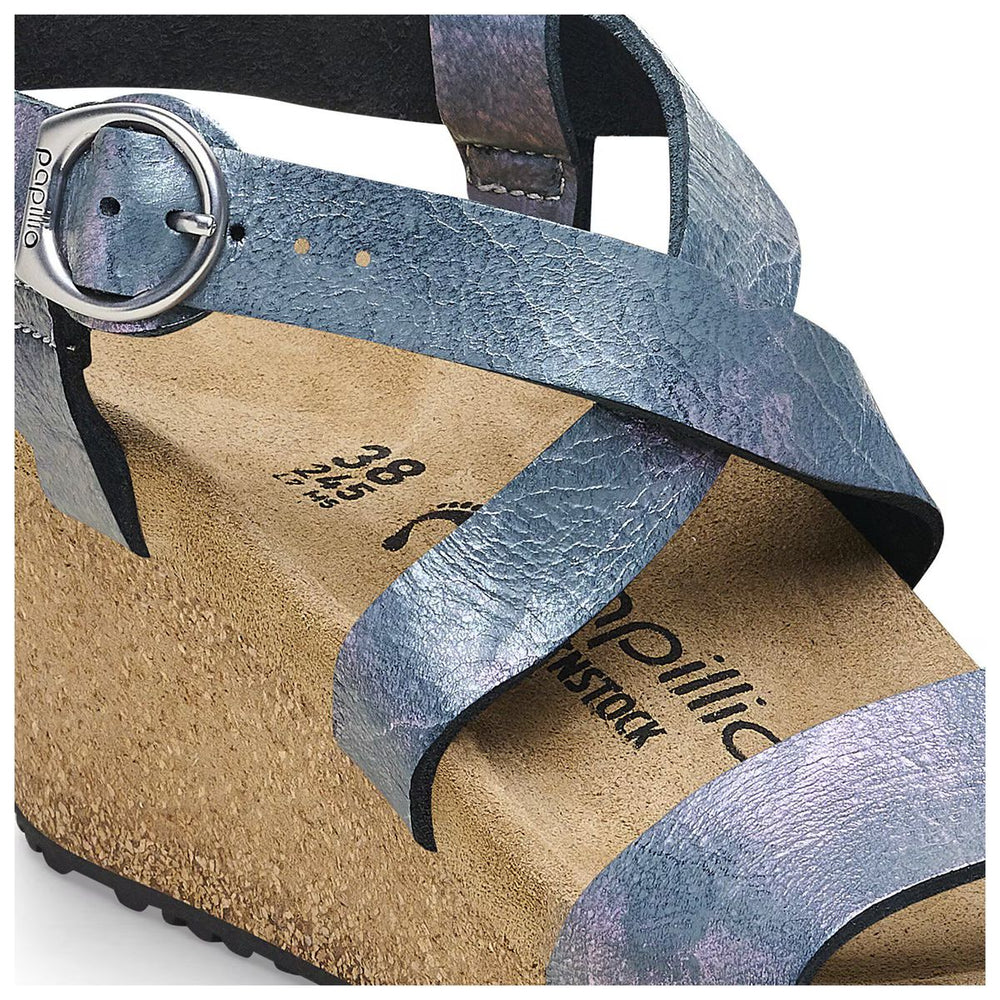 Sibyl Wedge Metallic Sandals