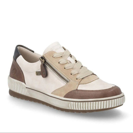 Remonte Eagle D0701 Women's Lace Up Shoe in Chestnut, soft leather upper durable all day comfort walking shoe, Style #D0701-60