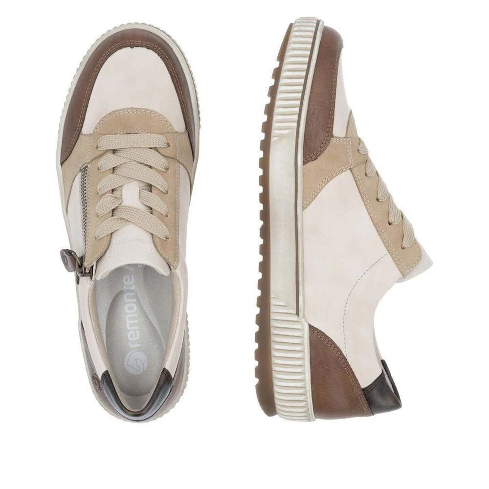 Remonte Eagle D0701 Women's Lace Up Shoe in Chestnut