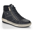 Remonte Ottawa D0772 Women's Lace Up Boots, water-resistant leather and synthetic upper. Comfortable all day wear. Style #D0771-01