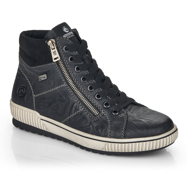 Remonte Ottawa D0772 Women's Lace Up Boots, water-resistant leather and synthetic upper. Comfortable all day wear. Style #D0771-01