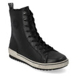 Remonte Odeon D0774 Women's Lace Up Boots, mid-cut sneaker boot is lined with plush fleece. Side Zipper with lace up front,insole cushions with lightweight support. Style #D0774-01