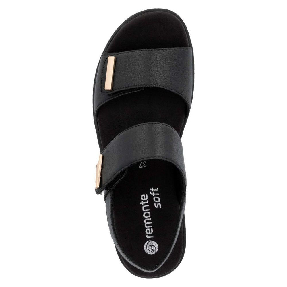 Remonte D0Q59 Women's Sandals – Black