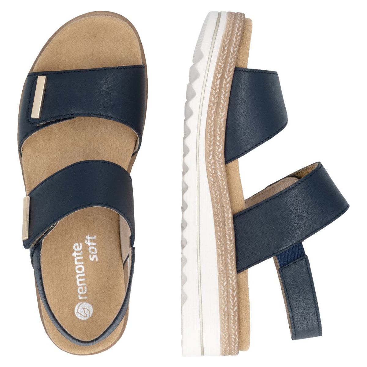 Remonte D0Q59 Women's Sandals in Blue