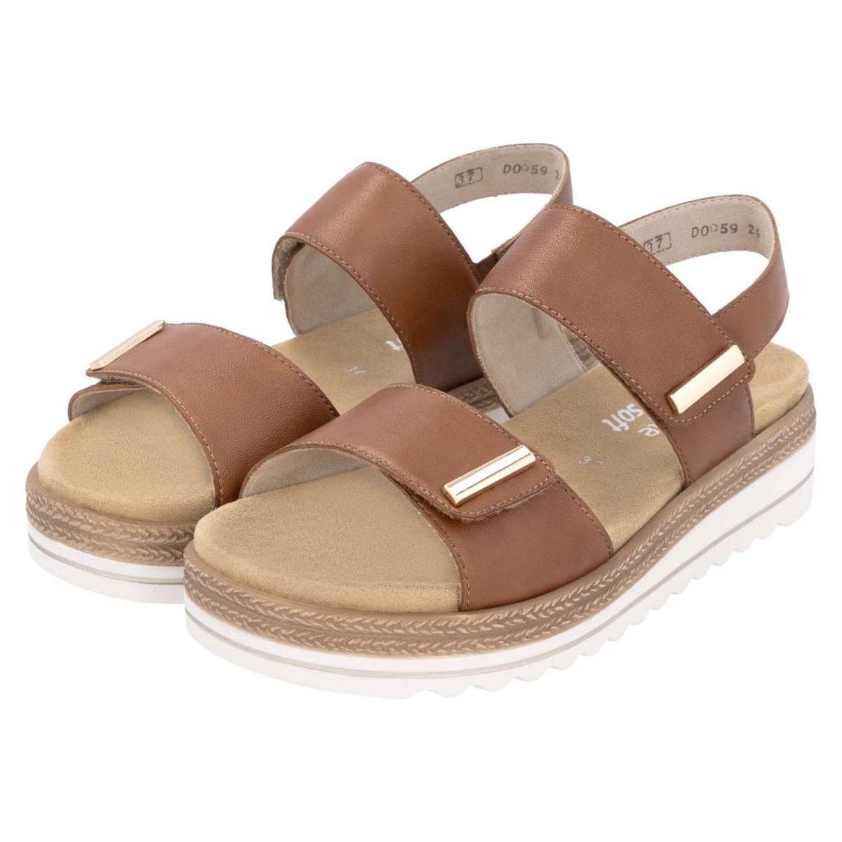 Remonte D0Q59 Women's Sandals in Brown