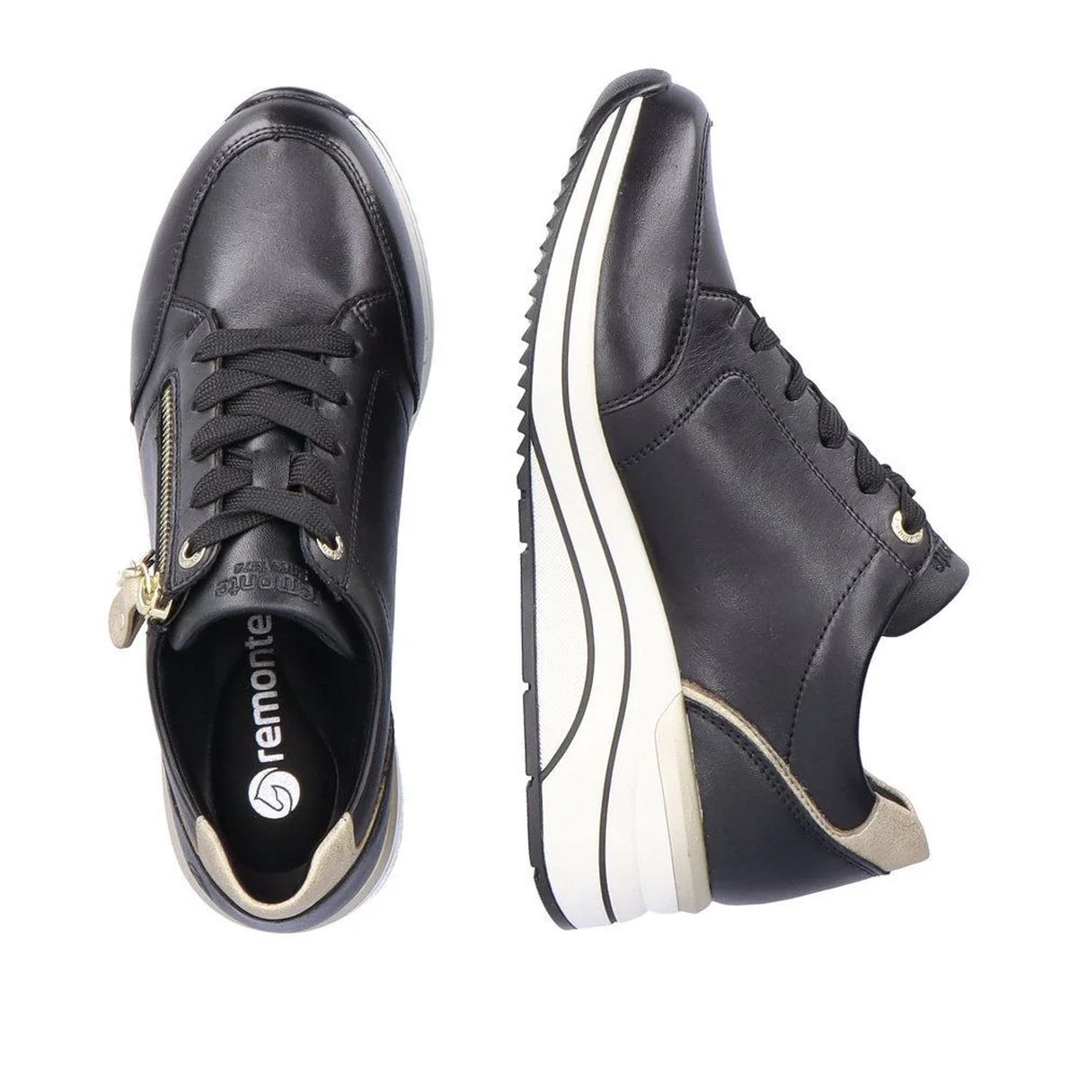 Remonte D0T03 Women's Wedge Sneaker