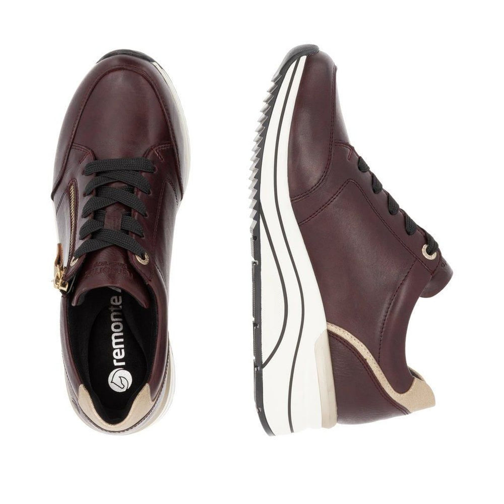 Remonte D0T03 Women's Wedge Sneaker