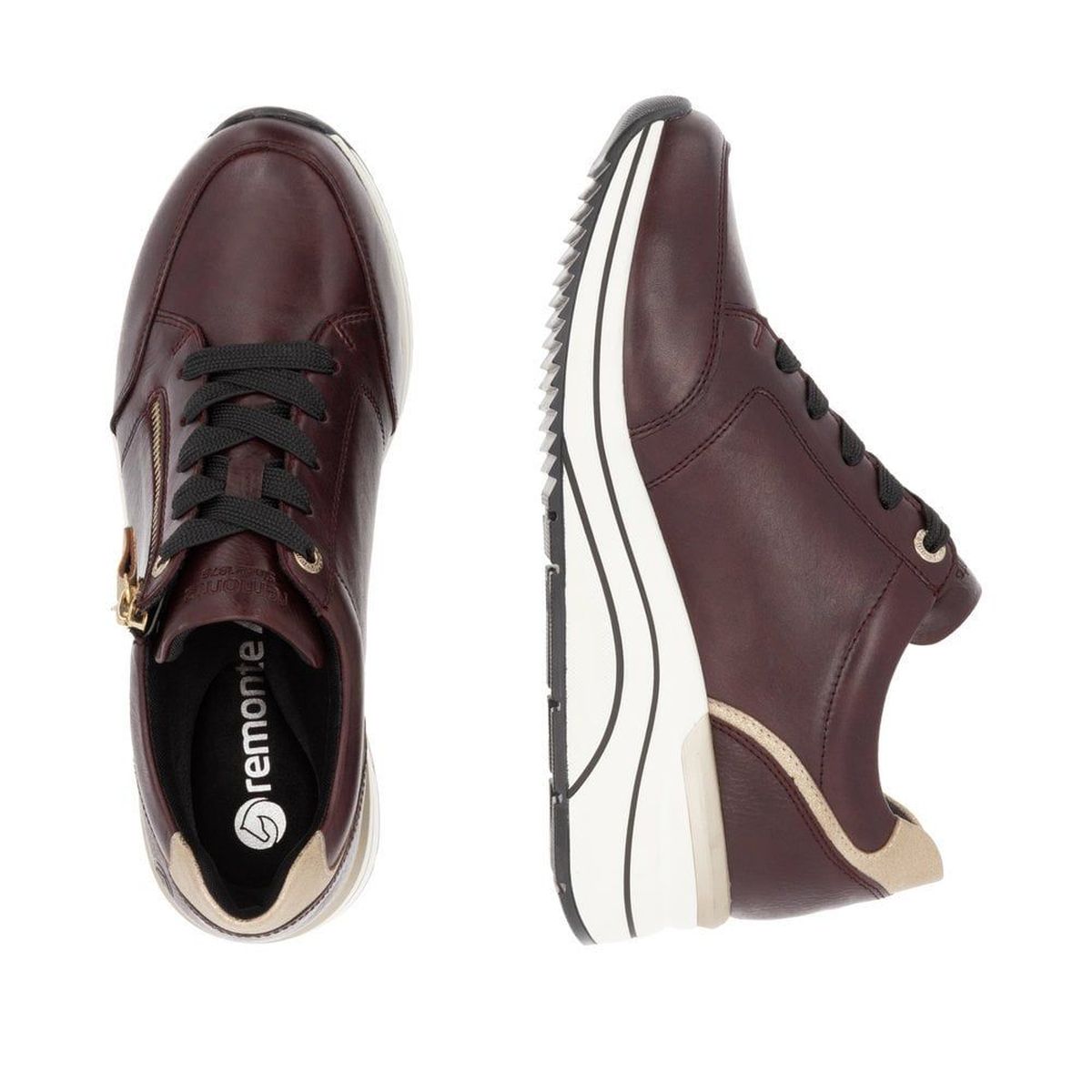 Remonte D0T03 Women's Wedge Sneaker
