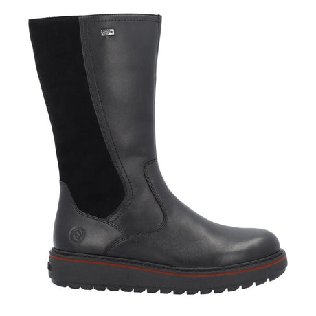 Remonte D0U72 Women's Ankle Boots, waterproof leather upper, comfortable stretch fit, Style #D0U72-01