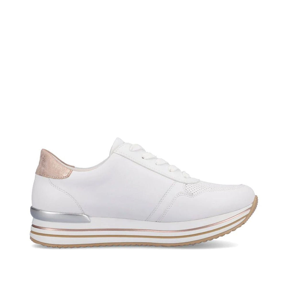 Remonte D1318 Women's White Sneakers