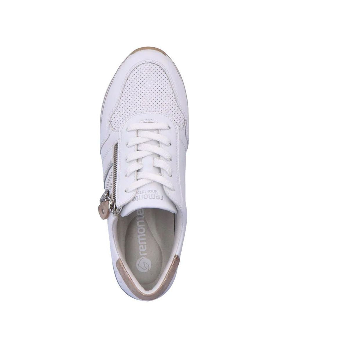 Remonte D1318 Women's White Sneakers