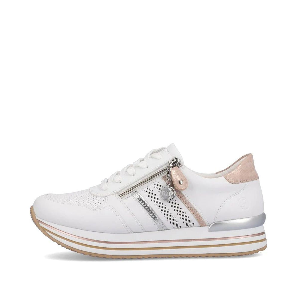Remonte D1318 Women's White Sneakers