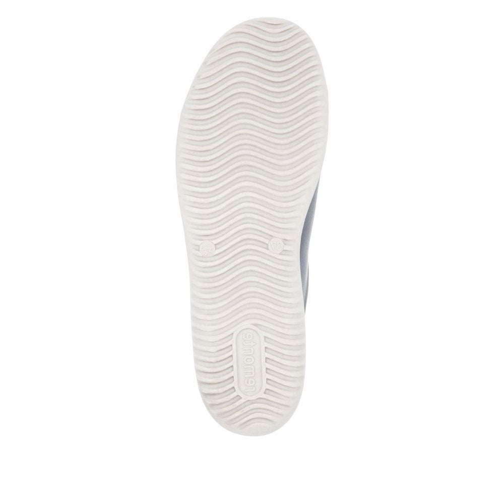 Remonte D1E00 Women's Side Zip Sneaker in Night Blue