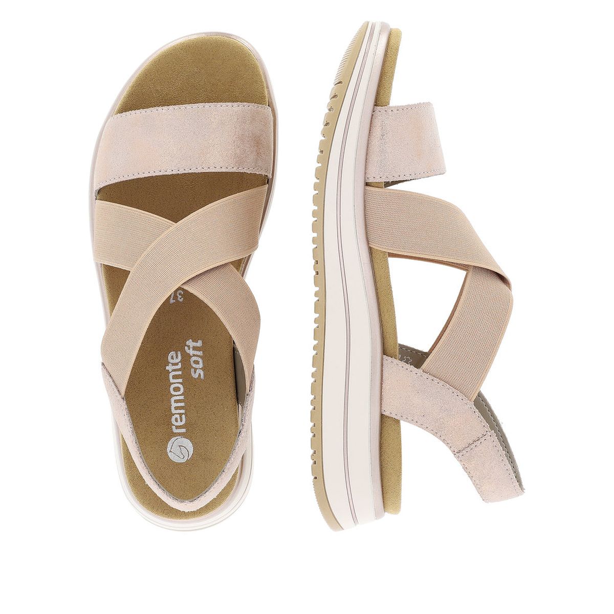 Remonte D1J50 Women's Strap Sandals in Rose