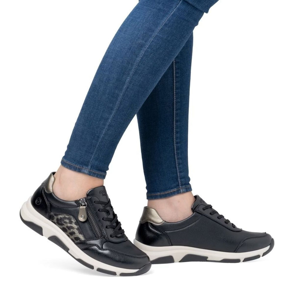Remonte D1S01 Women's Side Zip Sneaker