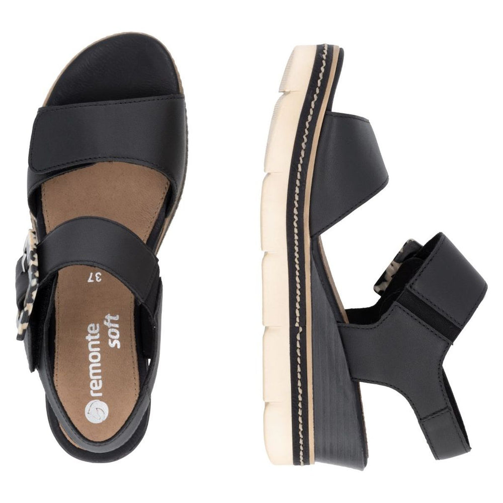 Remonte D2L53 Women's Sandals in Black