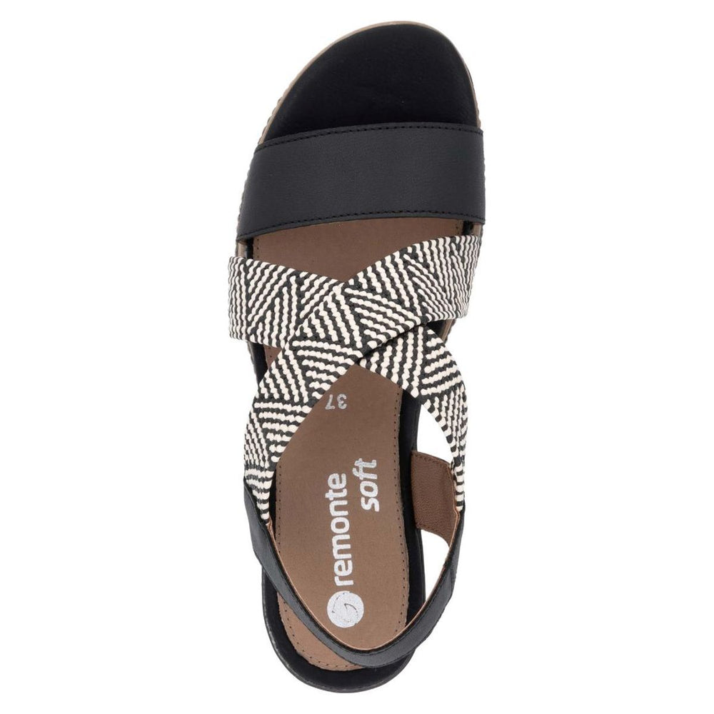 Remonte D2L54 Women's Sandals in Black