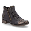 Remonte D4380-35 vintage brown leather boots offer warmth, waterproof protection, and reliable grip with a stylish design perfect for fall and winter. Style #D4380-03