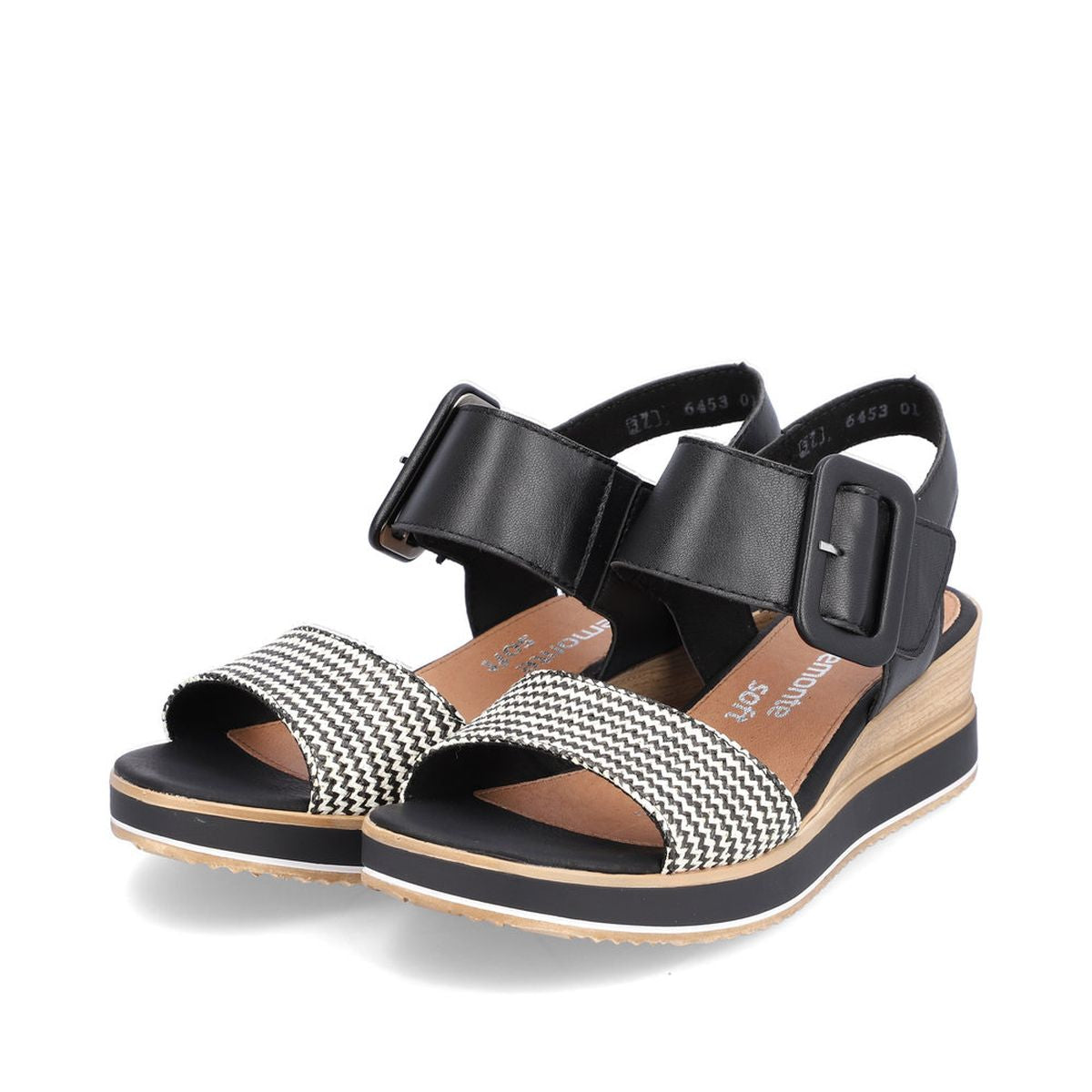Remonte D6453 Women's Strap Wedge Sandals