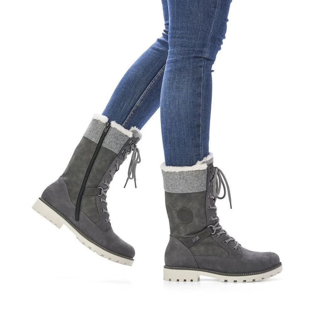 D8474 Lace Winter Boot