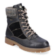 Remonte D9378 Women's Lace Up Boots, Waterproof leather boots with lace up closure and grip for cold conditions. Style #D9378-00