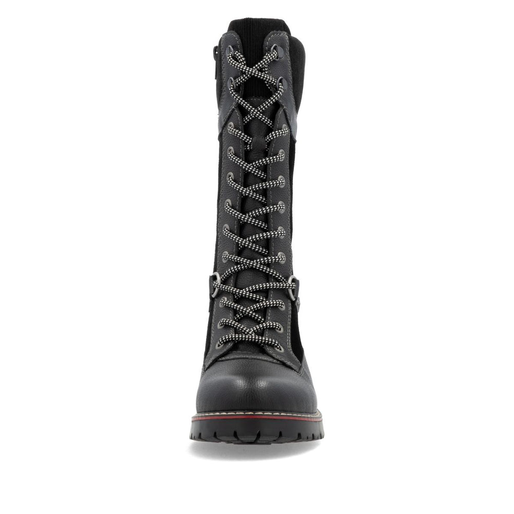 Remonte D9380 Women's High Grip Boot – Black