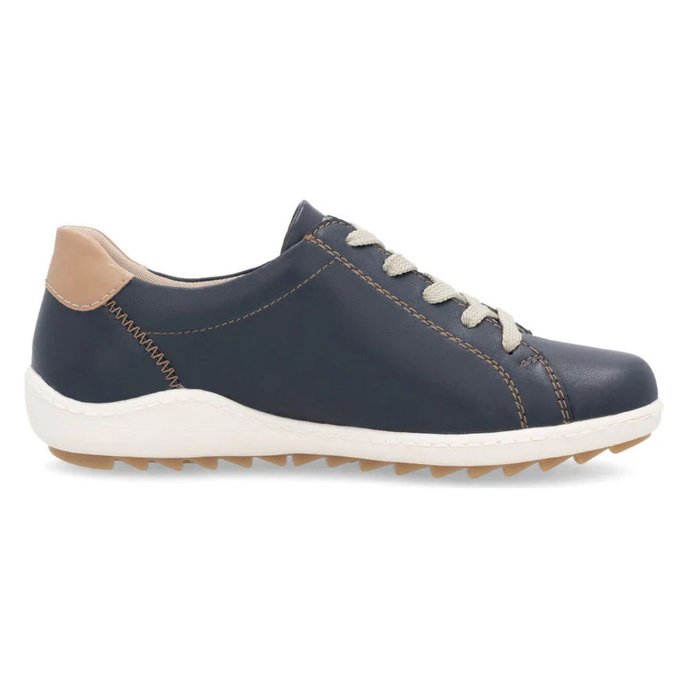 Remonte R1432 Women's Lace Up Shoe in Blue
