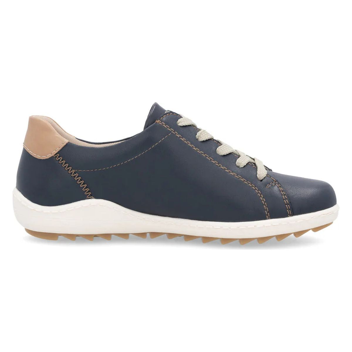 Remonte R1432 Women's Lace Up Shoe in Blue
