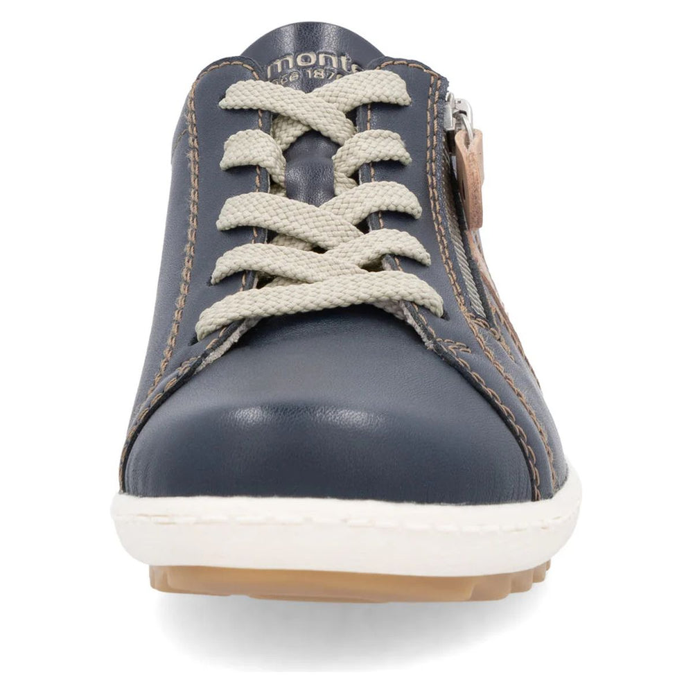 Remonte R1432 Women's Lace Up Shoe in Blue