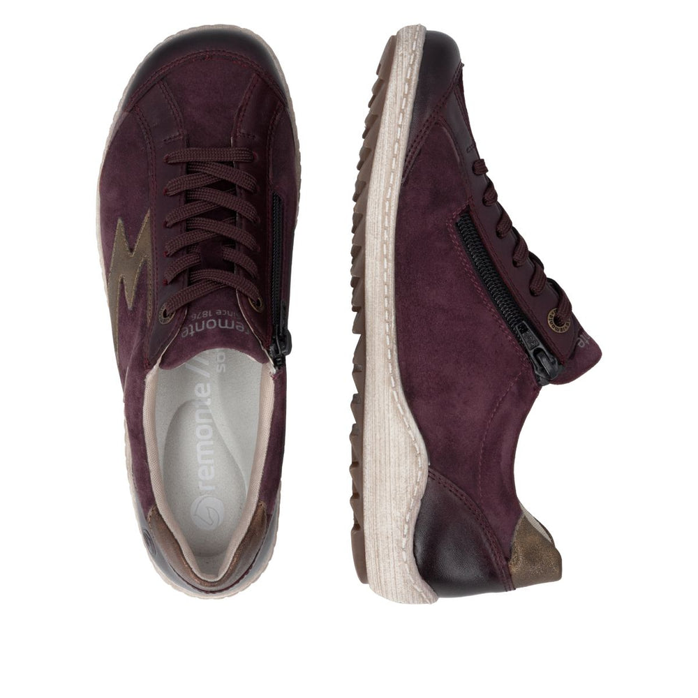 Remonte R1443 Women's Lace Zip Shoe – Ceresa