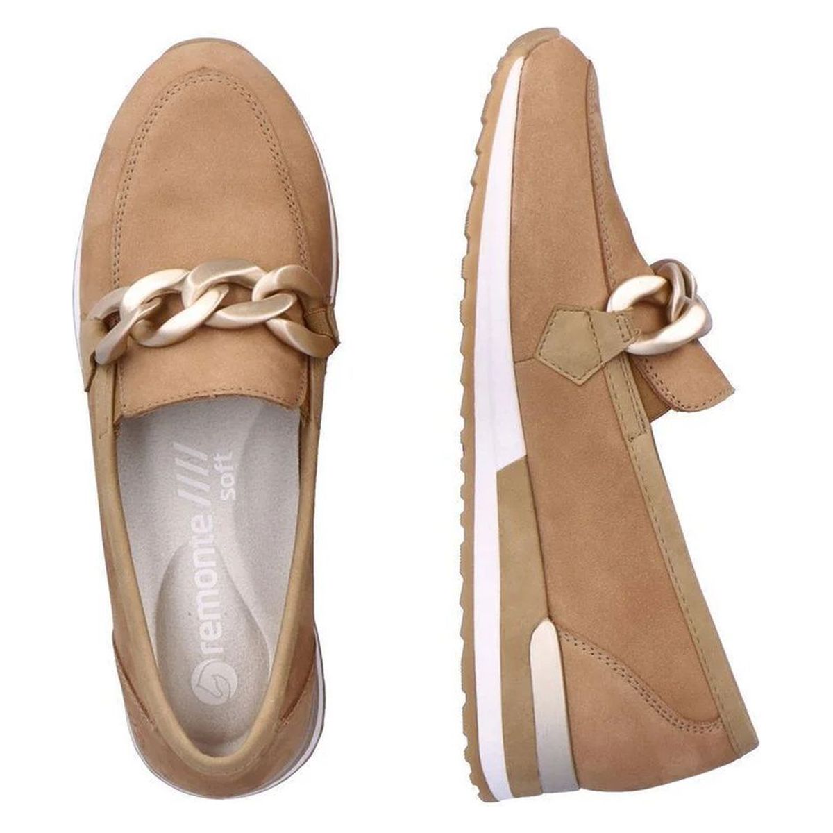 Remonte R2544 Women's Casual Loafer in Sand