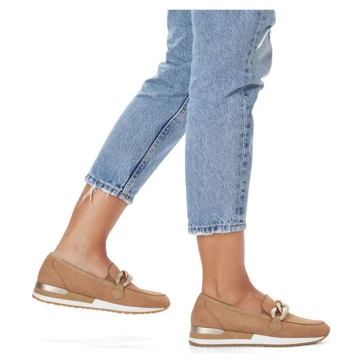 Remonte R2544 Women's Casual Loafer in Sand