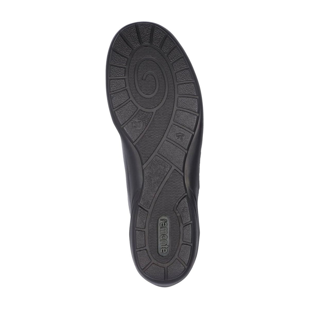 Remonte R7600 Women's Slip On Shoe in Black Patent
