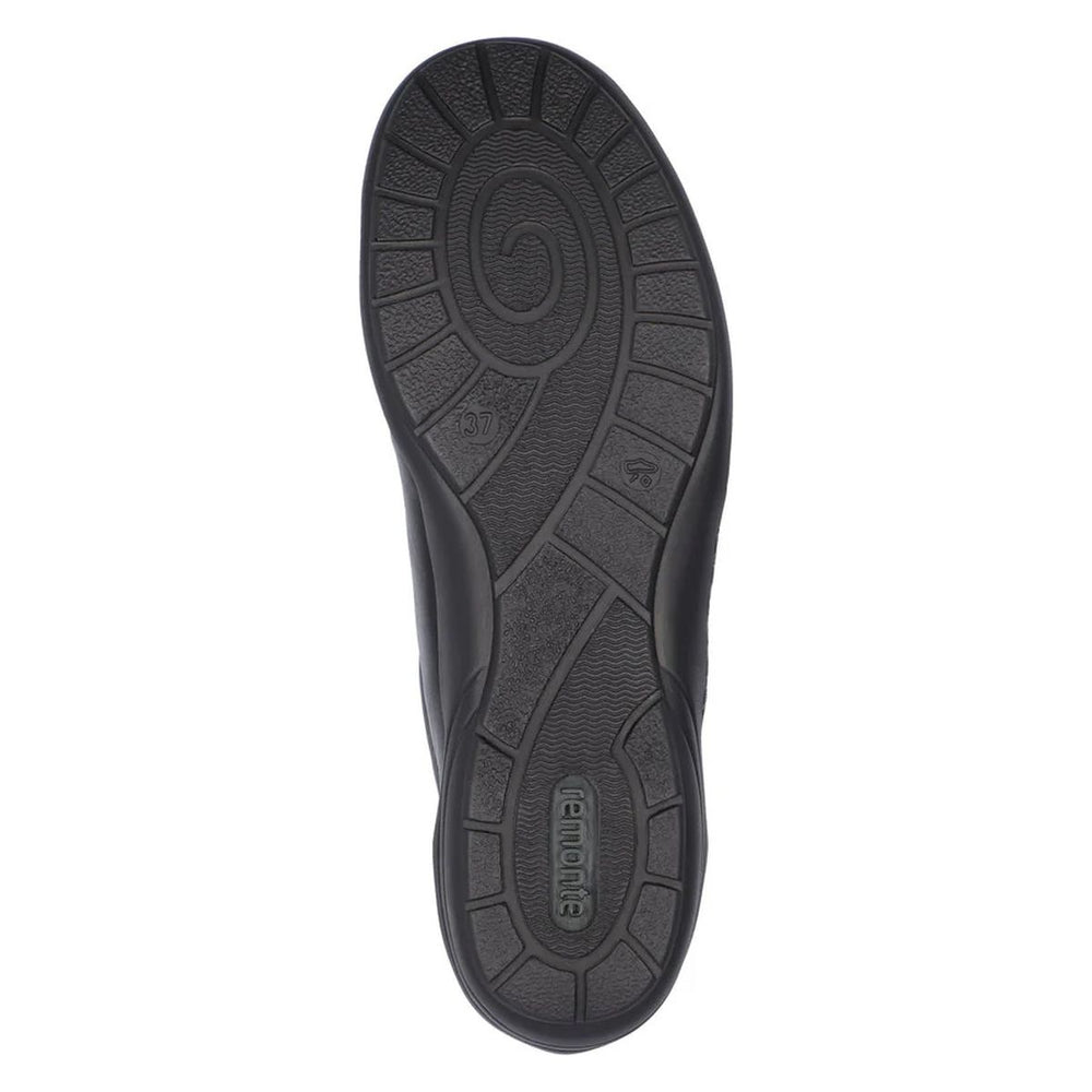 Remonte R7600 Women's Slip On Shoe in Black Patent